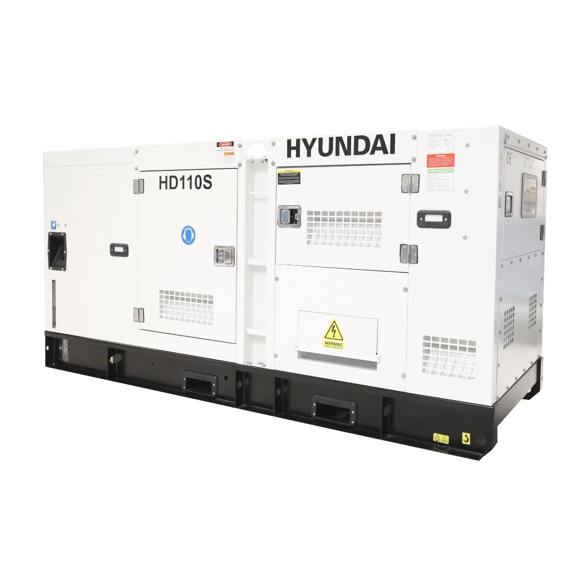 110 KVA HYUNDAI Silent Diesel Generator HD110S