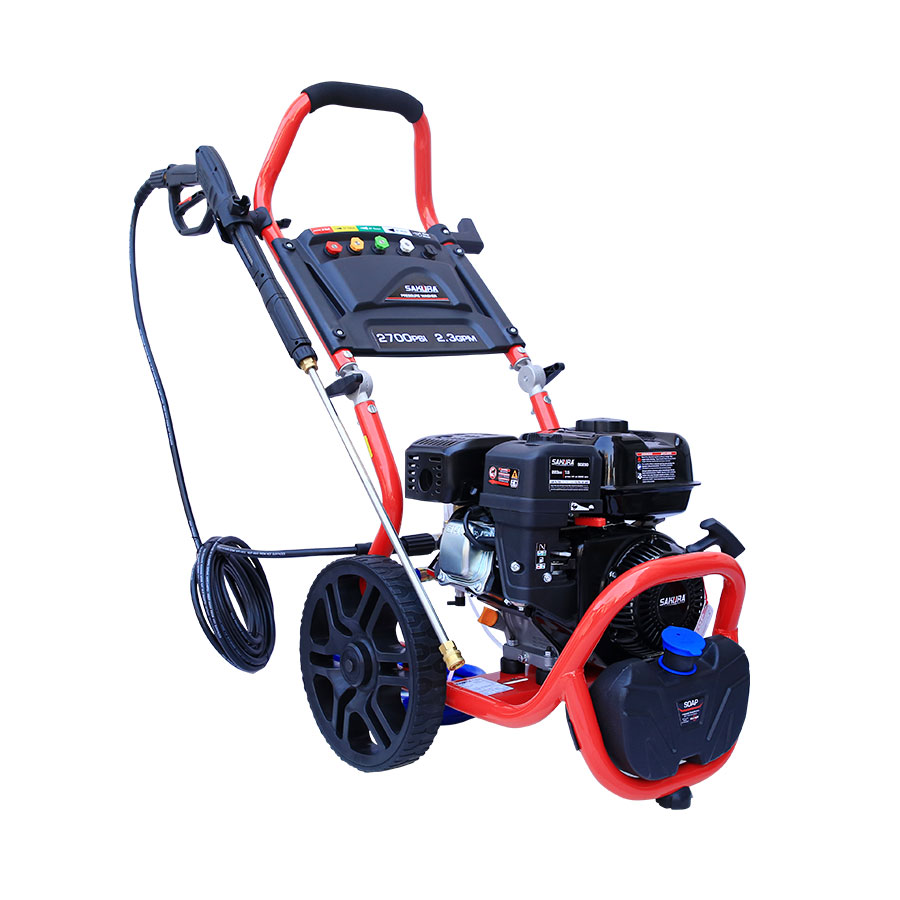 186 Bar Gasoline High Pressure Washer SGPW2700